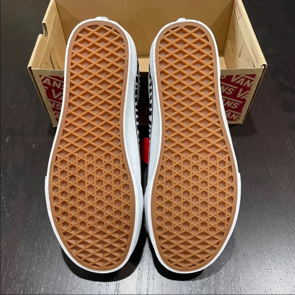Vans Old Skool V Suede Canvas Zebra - Picture 4 of 5